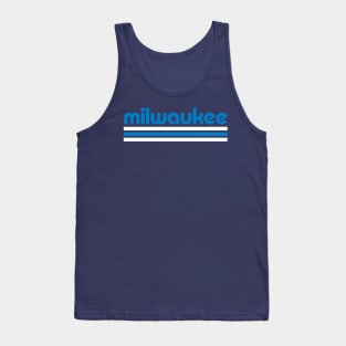 Retro Milwaukee Stripes Tank Top